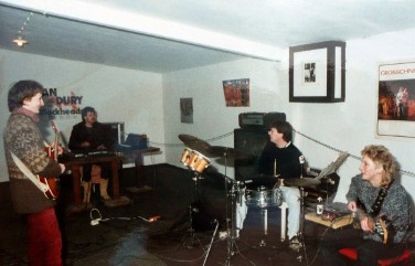 BR im Übungsraum 1985