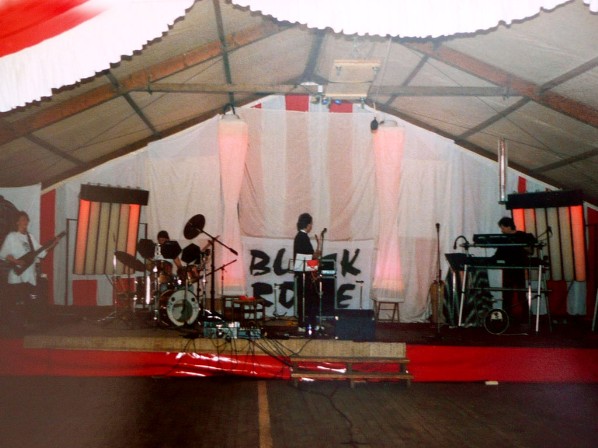 Black Rose 1987 - Bühne in Arloff